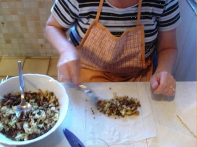 Chinesische Frühlingsrollen mit Wirsing - Rezept - Bild Nr. 10