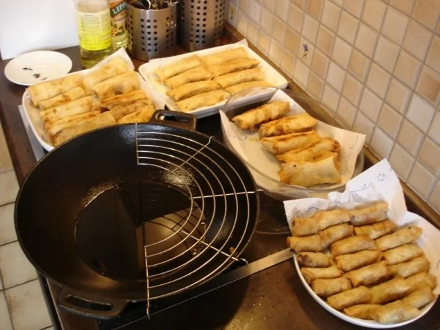 Chinesische Frühlingsrollen mit Wirsing - Rezept - Bild Nr. 14