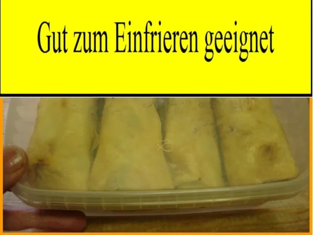 Chinesische Frühlingsrollen mit Wirsing - Rezept - Bild Nr. 19