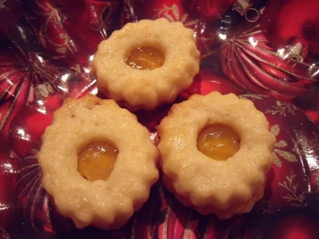 Weihnachtsplätzchen mit Crème fraîche - Rezept