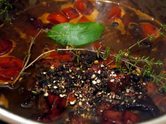 Geschnetzeltes vom Rind in Rotwein-Cassis-Sauce - Rezept - Bild Nr. 5