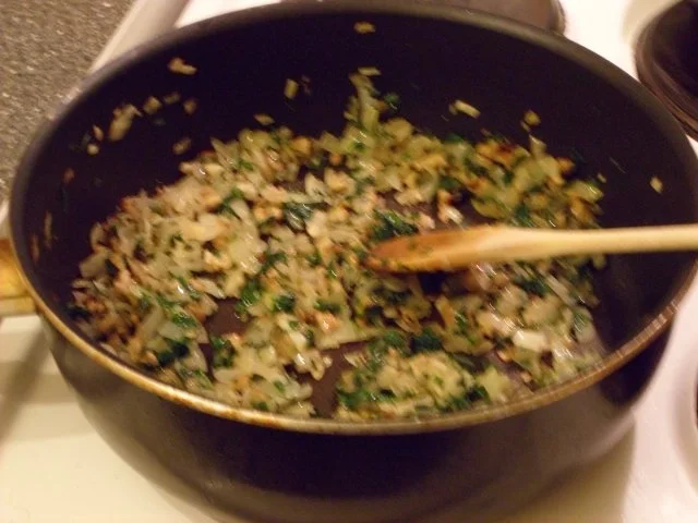 Gefüllte Hähnchenbrust mit Nüssen und Petersilie - Rezept - Bild Nr. 7