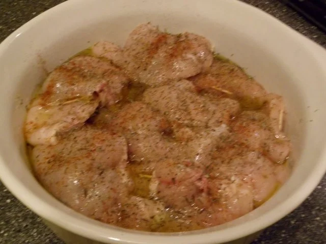 Gefüllte Hähnchenbrust mit Nüssen und Petersilie - Rezept - Bild Nr. 11