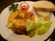 Überbackenes Schweinefilet - Rezept