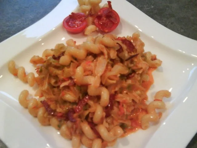 Spitzkohl mit Korkenzieher - Rezept - Bild Nr. 4