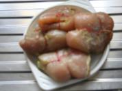 Hühnerbrust mit Speckbohnen - Rezept