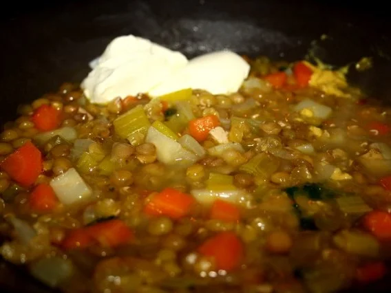 Vegane Linsensuppe - Rezept