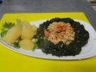 Spinat mit Rührei, muss nicht immer Spiegelei sein und kalorienarm - Rezept