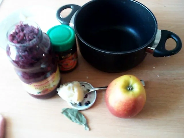 Rezept: festlich:Gebackenes Kasselerbug mit Apfelrotkohl Bild Nr. 9 festlich:Gebackenes Kasselerbug mit Apfelrotkohl - Rezept - Bild Nr. 9