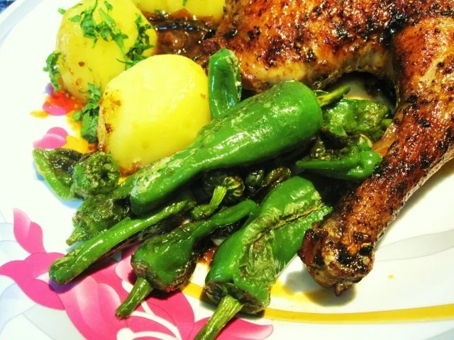 Pimientos de Padrón - Rezept