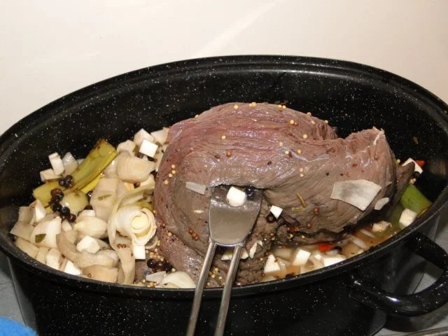 Mein Sauerbraten, rückwärts gebacken  Unser 3. Adventessen - Rezept - Bild Nr. 5
