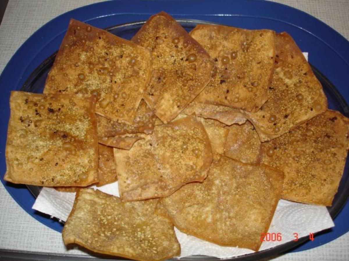 Cracker mit Sesam - Rezept - Bild Nr. 3