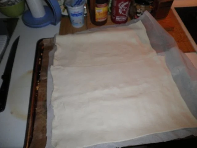 Rezept: Wildlachs auf Spinat im Blätterteig Bild Nr. 2 Wildlachs auf Spinat im Blätterteig - Rezept - Bild Nr. 2