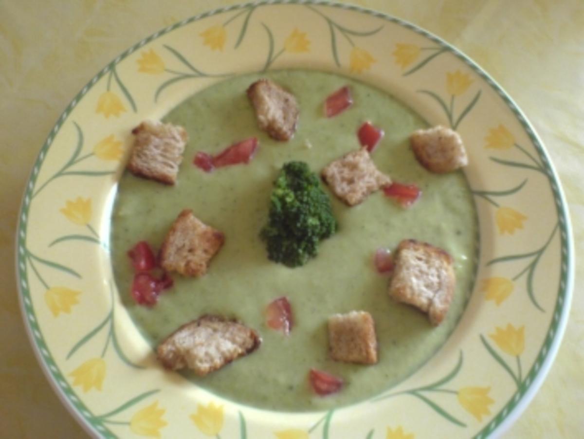 Broccoli-Käsecreme-Suppe - Rezept