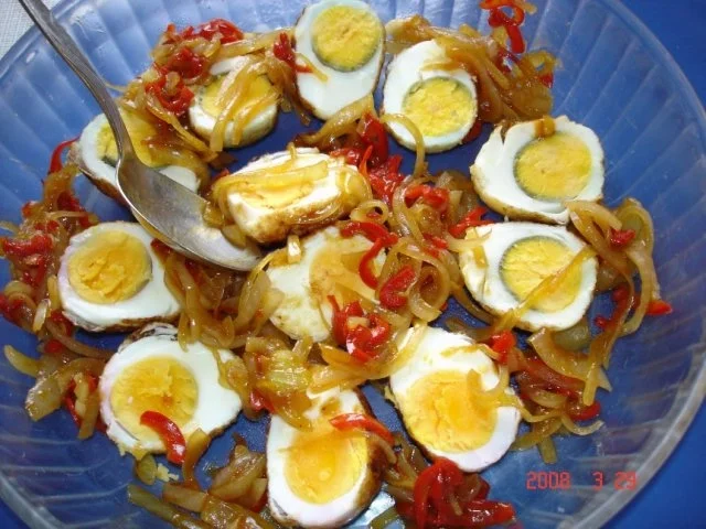 Rezept: Schwiegersohn-Eier Schwiegersohn-Eier - Rezept