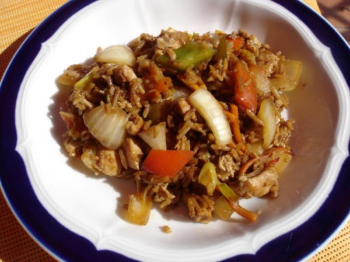 Bilder für Reste Reis  Wok - Rezept