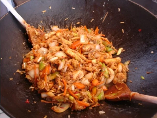" Reste Reis " Wok - Rezept - Bild Nr. 7