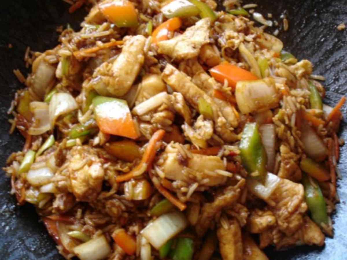 " Reste Reis " Wok - Rezept - Bild Nr. 8