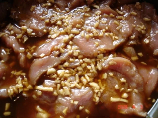 Mariniertes Ingwerfleisch - Rezept - Bild Nr. 4