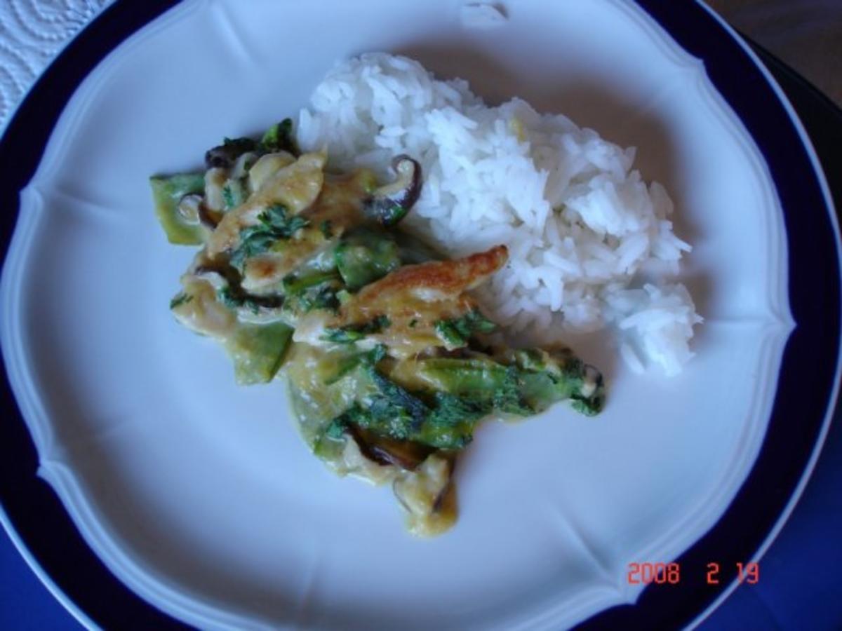 Bilder für Chicken – Thai - Curry mit Mango - Rezept