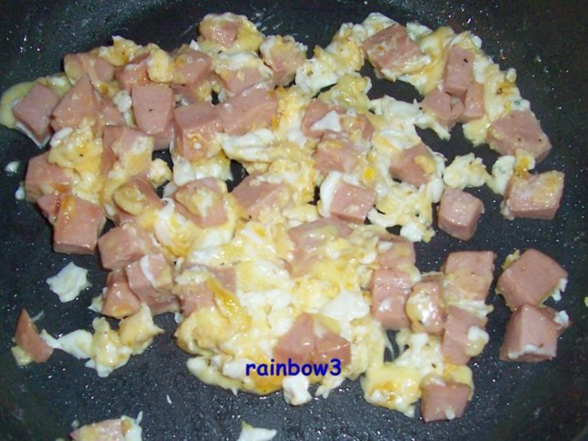Kochen: Rührei mit Wurst - einfach - von rainbow3