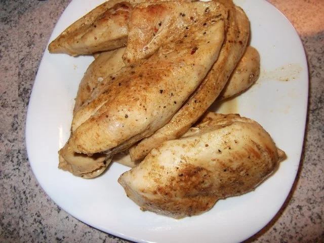 Hähnchenbrustfilets in Lauch Zwiebelsoße Dieter´s Art - Rezept - Bild Nr. 5