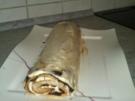 Weihnachtliche Biskuitrolle - Rezept