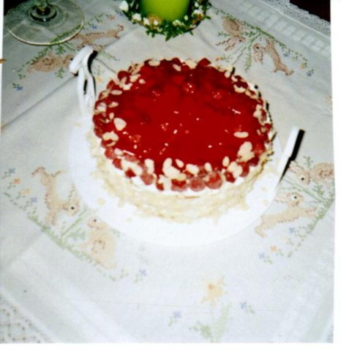 Himbeer-Sahne-Torte - Rezept