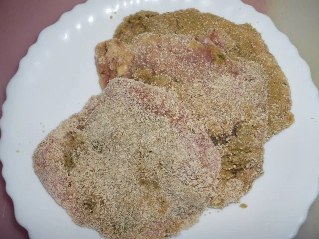 Rezept: Wintergemüse an Kräuterschnitzel Bild Nr. 5 Wintergemüse an Kräuterschnitzel - Rezept - Bild Nr. 5