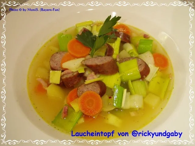 Rezept: Laucheintopf Bild Nr. 2 Laucheintopf - Rezept - Bild Nr. 2