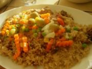 Thiebu Yap (Gebratenner Reis mit Fleisch) - Rezept