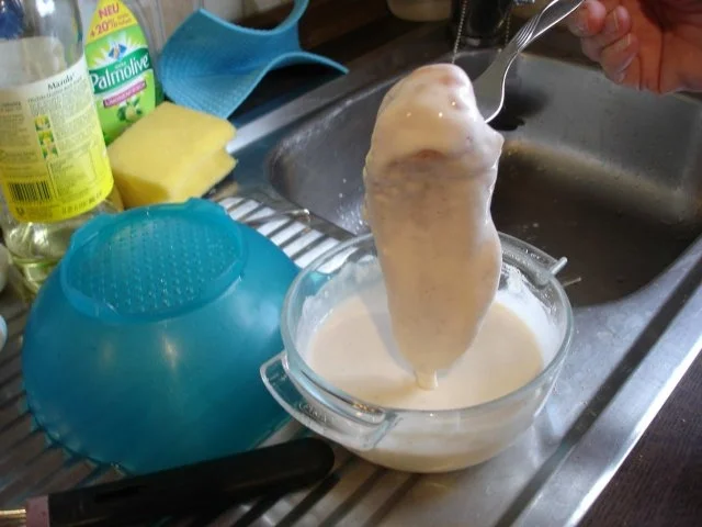 Rezept: Gebackene Hähnchenbrustfilets mit Erdnusssauce und Reis Bild Nr. 6 Gebackene Hähnchenbrustfilets mit Erdnusssauce und Reis - Rezept - Bild Nr. 6