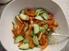 Paprika-Gurkensalat - Rezept