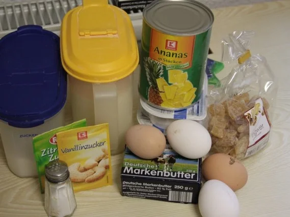 Kuchen: Frischkäse-Ananas-Kuchen - Rezept - Bild Nr. 2