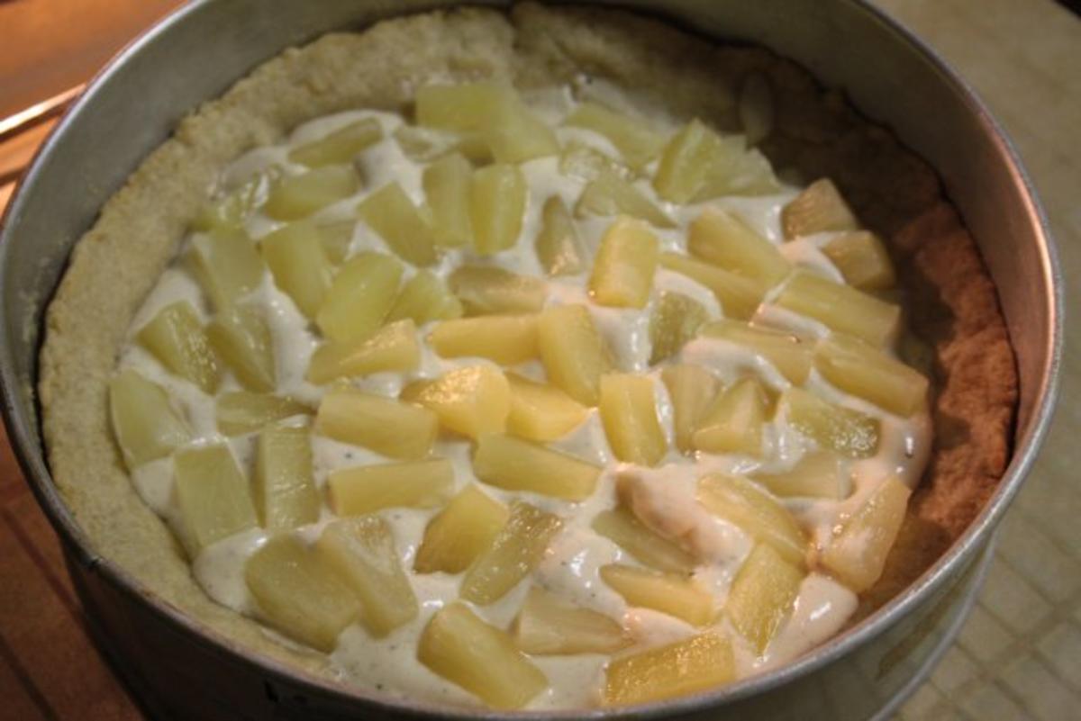 Kuchen: Frischkäse-Ananas-Kuchen - Rezept - Bild Nr. 4