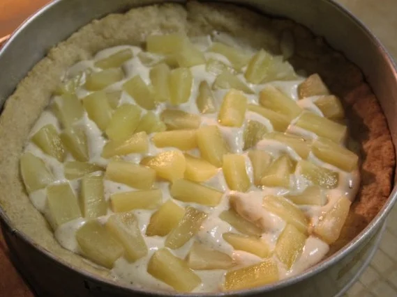 Kuchen: Frischkäse-Ananas-Kuchen - Rezept - Bild Nr. 4