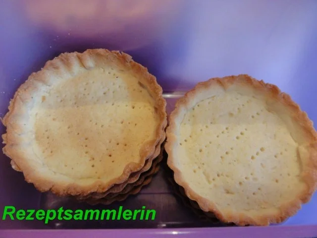 Mürbeteig:   TARTELETTS - Rezept