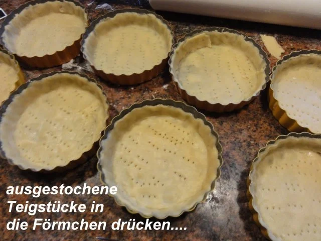 Mürbeteig:   TARTELETTS - Rezept - Bild Nr. 4