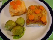 Schlemmer-Filet à la Bordelaise mit Möhren-Kartoffelstampf und Rosenkohl - Rezept