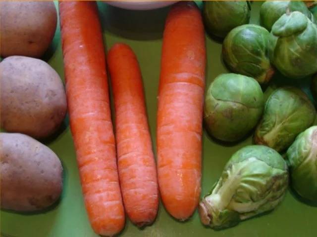 Rezept: Schlemmer-Filet à la Bordelaise mit Möhren-Kartoffelstampf und Rosenkohl Bild Nr. 4 Schlemmer-Filet à la Bordelaise mit Möhren-Kartoffelstampf und Rosenkohl - Rezept - Bild Nr. 4