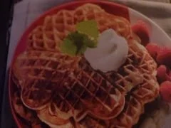 Feine Mandelwaffeln - Rezept