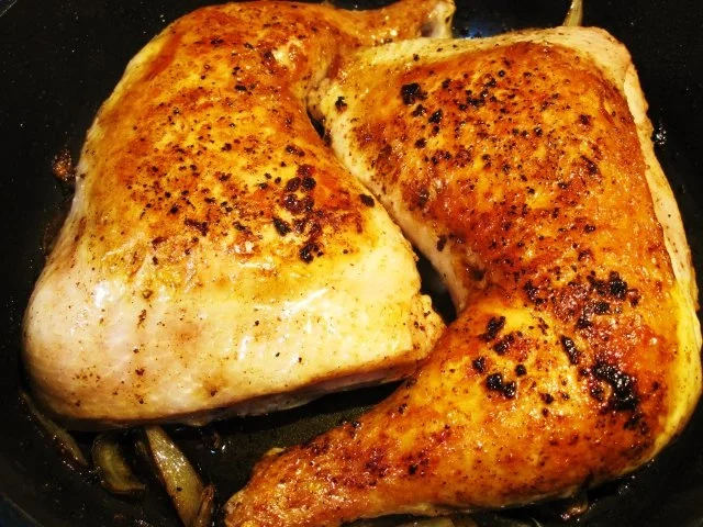 Hähnchenkeulen mit würzigem Innenleben - Rezept - Bild Nr. 5