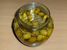 Einlegen: Oliven, grün, pikant eingelegt - Rezept