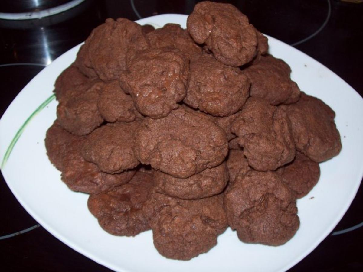 Double Chocolate-Cookies - Rezept