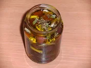 Rezept: Einlegen: Oliven, schwarz, pikant eingelegt Einlegen: Oliven, schwarz, pikant eingelegt - Rezept