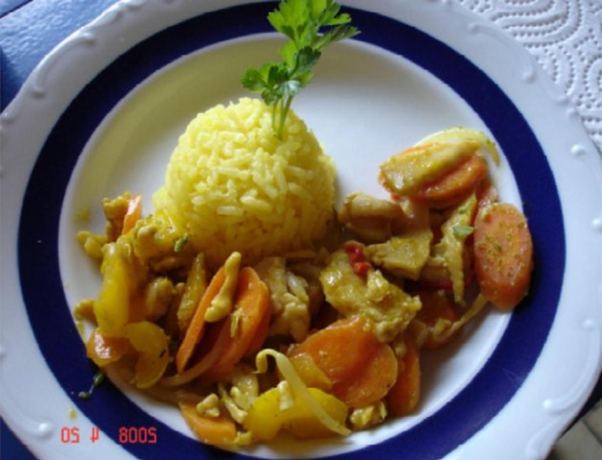 Hähnchen-Curry - Rezept