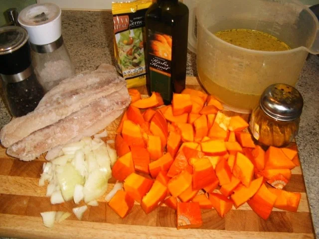 Kürbissuppe mit Fischfilet - Rezept - Bild Nr. 2
