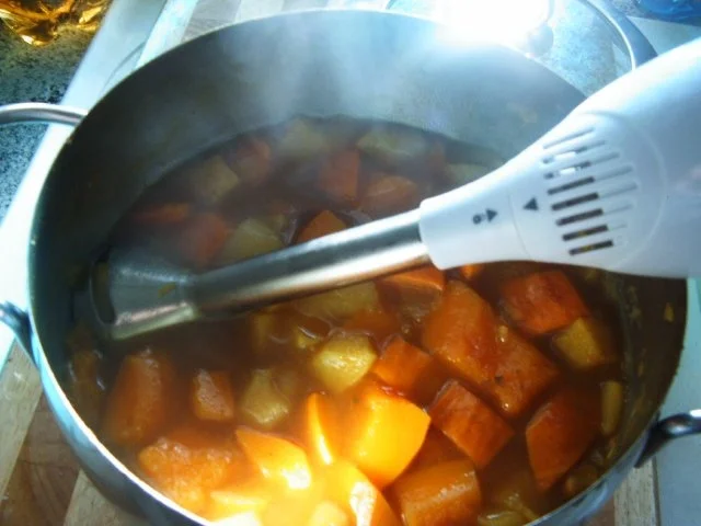 Kürbissuppe mit Fischfilet - Rezept - Bild Nr. 6