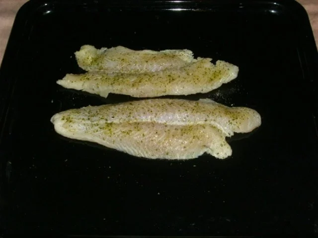 Rezept: Pangasius aus dem Rohr mit Salzkartoffeln Pangasius aus dem Rohr mit Salzkartoffeln - Rezept