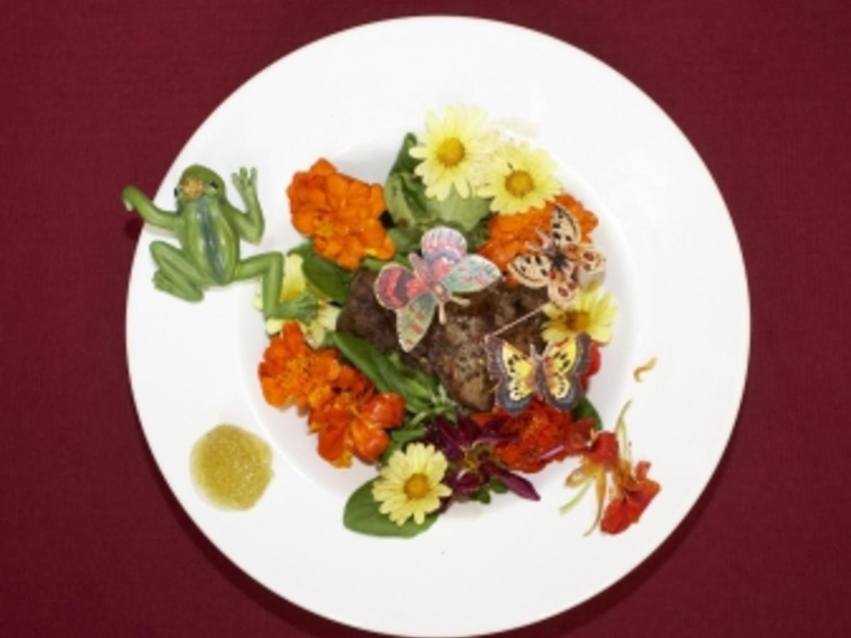 Entenleber auf Feldsalat an Balsamico Met Vinaigrette Katy Karrenbauer ...
